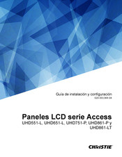 Christie Access UHD751-P Guia De Instalacion Y Configuración