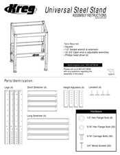 Kreg KRS1030 Instrucciones De Ensamblaje