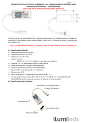Ilumileds ILURGBWWIFI Manual De Instrucciones Y Especificaciones