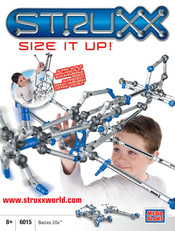 Mega Bloks STRUXX BASIXX 20X SIZE IT UP! 6015 Instrucciones De Montaje