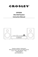 Crosley CR7020A Manual De Instrucciones