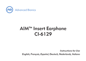 Advanced Bionics AIM CI-6129 Instrucciones De Uso