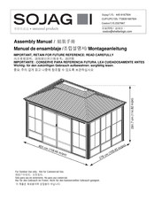 Sojag 445-9167504 Manual De Ensamblaje