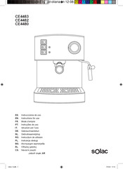 SOLAC CE4483 Instrucciones De Uso