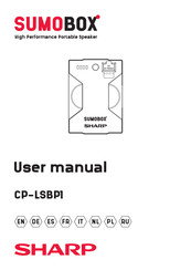 Sharp SUMOBOX CP-LSBP1 Manual Del Usuario