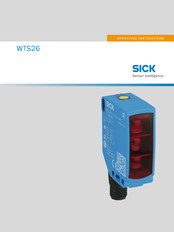 SICK WTS26 Serie Manual De Instrucciones