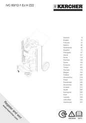 Kärcher IVC 60/12-1 Ec H Z22 Manual Del Usuario