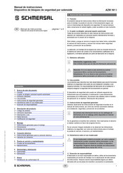 Schmersal AZM 161 I Manual De Instrucciones