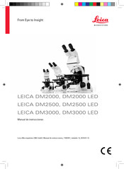 Leica DM3000 LED Manual De Instrucciones