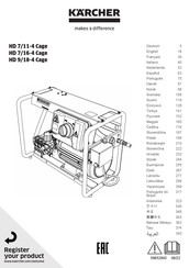 Kärcher HD 7/11-4 Cage Manual Del Usuario