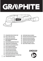 GRAPHITE 59G020 Manual De Instrucciones