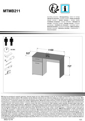 Forte MTMB211 Instrucciones De Montaje