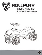 Rollplay Footie Car Manual De Instrucciones