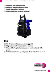 Abicor Binzel FEC Manual De Instrucciones Original