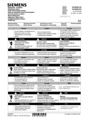 Siemens SENTRON VL 3VL98008LD00 Instructivo