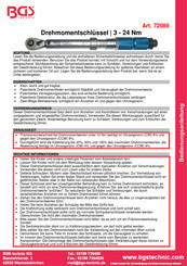 Bgs Technic 72089 Instrucciones De Uso