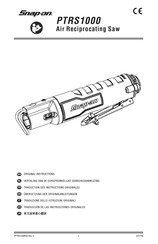 Snap-On PTRS1000 Traducción De Las Instrucciones Originales