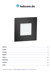 ledscom LC-EL-094-W Instrucciones De Montaje