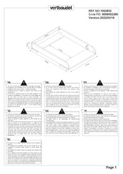 VERTBAUDET 1062852 Instrucciones De Montaje