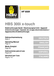 HEBU medical HF 9509 Instrucciones Para El Uso