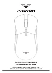 PREYON HAWK CUSTOMIZABLE Manual De Usuario