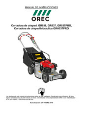 OREC GRH537PRO Manual De Instrucciones