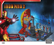 Mega Bloks IRON MAN 2 1959 Manual De Instrucciones