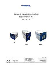 deconta S 300 Manual De Instrucciones