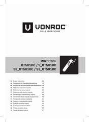 VONROC OT501DC Traducción Del Manual Original