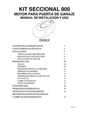 JOYTECH CK800 Instrucciones De Instalación