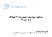 Advanced Bionics AIM CI-6125 Instrucciones De Uso