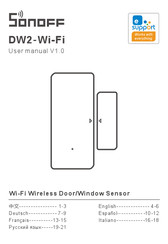 Sonoff DW2-Wi-Fi Manual Del Usuario