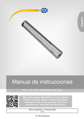 PCE Instruments PCE-LTD 100 Manual De Instrucciones