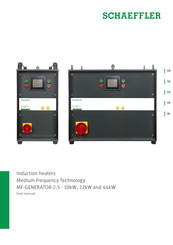 Schaeffler MF-Generator-2.5-22kW Manual Del Usuario