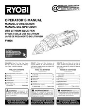 Ryobi FVH56 Manual Del Operador