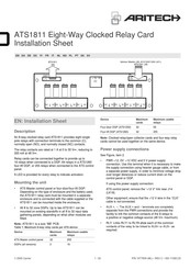 Aritech ATS1811 Instrucciones De Instalación