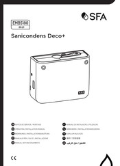 SFA Sanicondens Deco+ Manual De Funcionamento