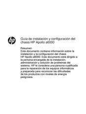 HP Apollo a6000 Guia De Instalacion Y Configuración