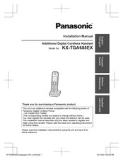 Panasonic KX-TGA685EX Manual De Instalación