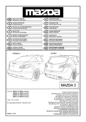 Mazda BBP2 V3 460A Instrucciones De Montaje
