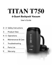 Titan T750 Guia Del Usuario