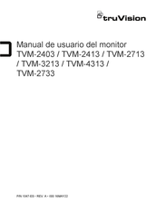 TruVision TVM-2713 Manual De Usuario