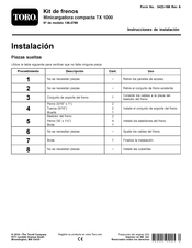 Toro 136-4799 Instrucciones De Instalación