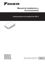 Daikin VRV 5 Manual De Instalación Y Funcionamiento