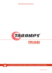 Taramps PRO2.4S Manual De Instrucciones