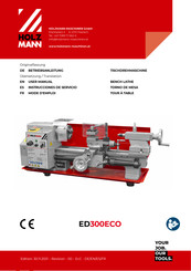 Holzmann ED300ECO Instrucciones De Servicio