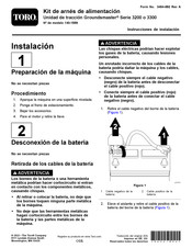 Toro Groundsmaster 3200 Serie Instrucciones De Instalación