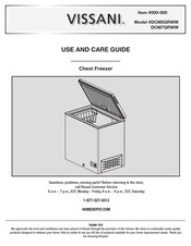 Vissani DCM5QRWW DCM7QRWW Manual Del Usuario