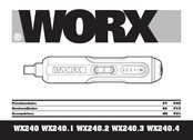 Worx WX240 Manual Del Usuario
