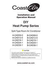 Coast Air B-CAD12-0 Manual Del Usuario